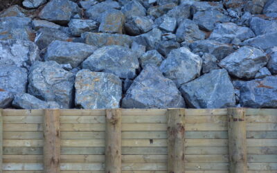 What are Common Signs of Aging in Timber Retaining Walls?